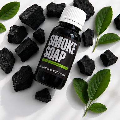 TRAVEL SIZE 50ml SMOKE SOAP SHAMPOO & BODY WASH